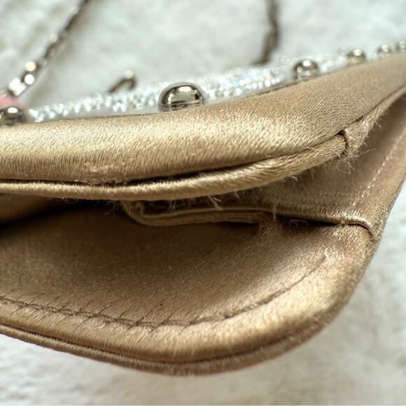 Valentino women evening bag with crystals Authentic Retail 2100$ - Picture 8 of 16